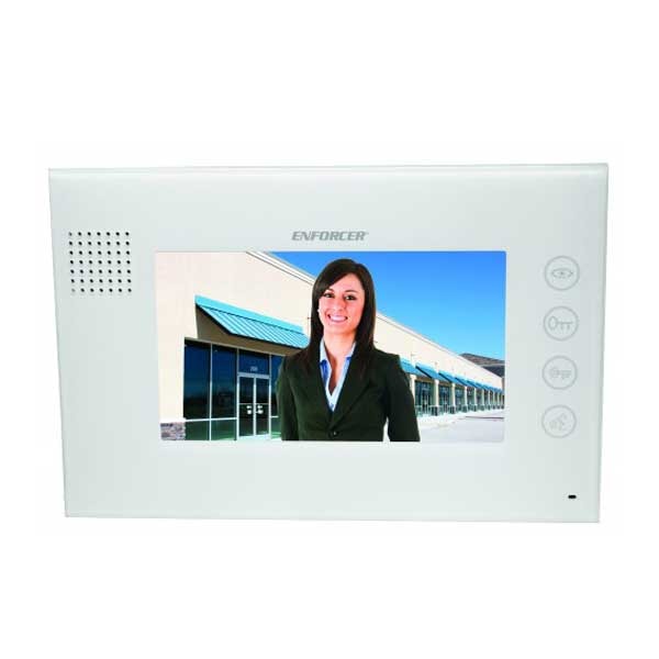 Seco-Larm: Monitor for ENFORCER Hands Free Color Video Door Phone (DP-264-M7Q)